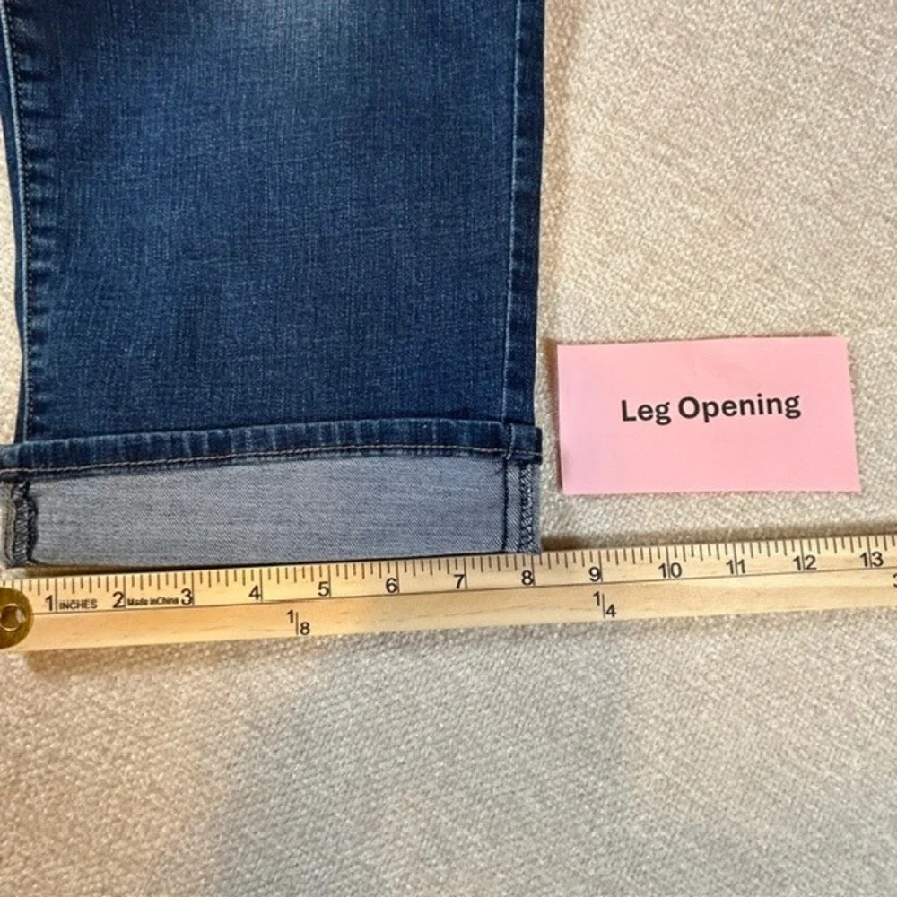 NWT Lucky Brand Women's Sweet Mid Rise Crop Denim Jeans 14/32 $99